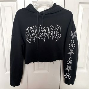 Size small Periphery Hail Stan crop hoodie